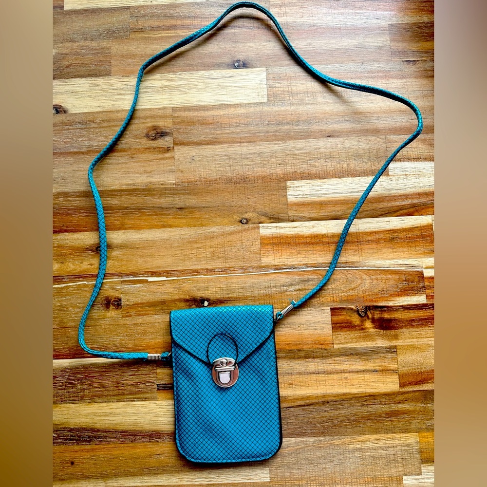 NWOT - Teal small crossbody bag